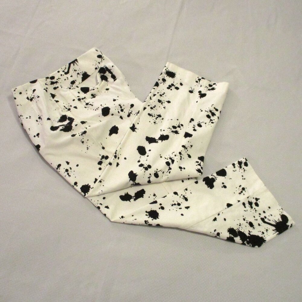 ❣💖 SANDRA PETITE PIQUE BLACK WHITE CAPRIS – SIZE 4P – NWOT 💖❣ - Picture 14 of 16